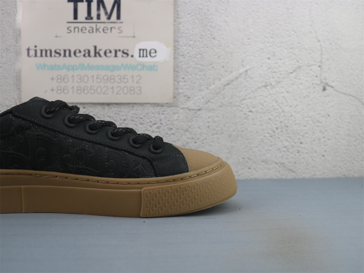 Stone Island X DIOR B33 Skateboard Shoes Men Low-Top Black